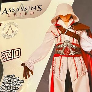 Assassins Creed Ezio Teen costume size Large 12-14